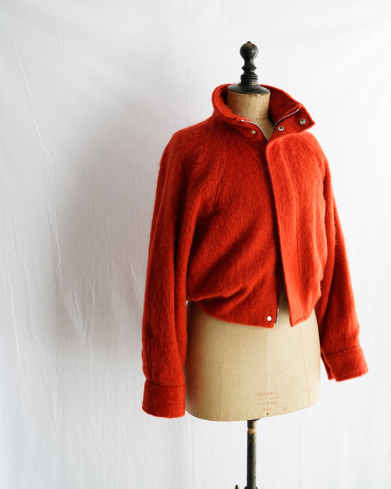 MOHAIR SHAGGY BOMBER