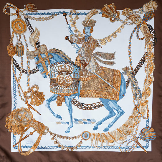 HERMES カレ90 "Le Timbalier"