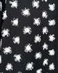 ASPESI Cut Jacquard Dot Asymmetric No Collar Coat Made in ITARY