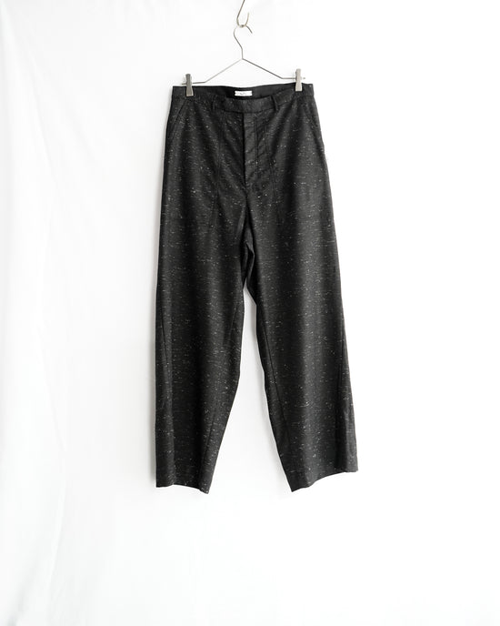 FATIGUE TROUSER - Italian Color Nep Tweed