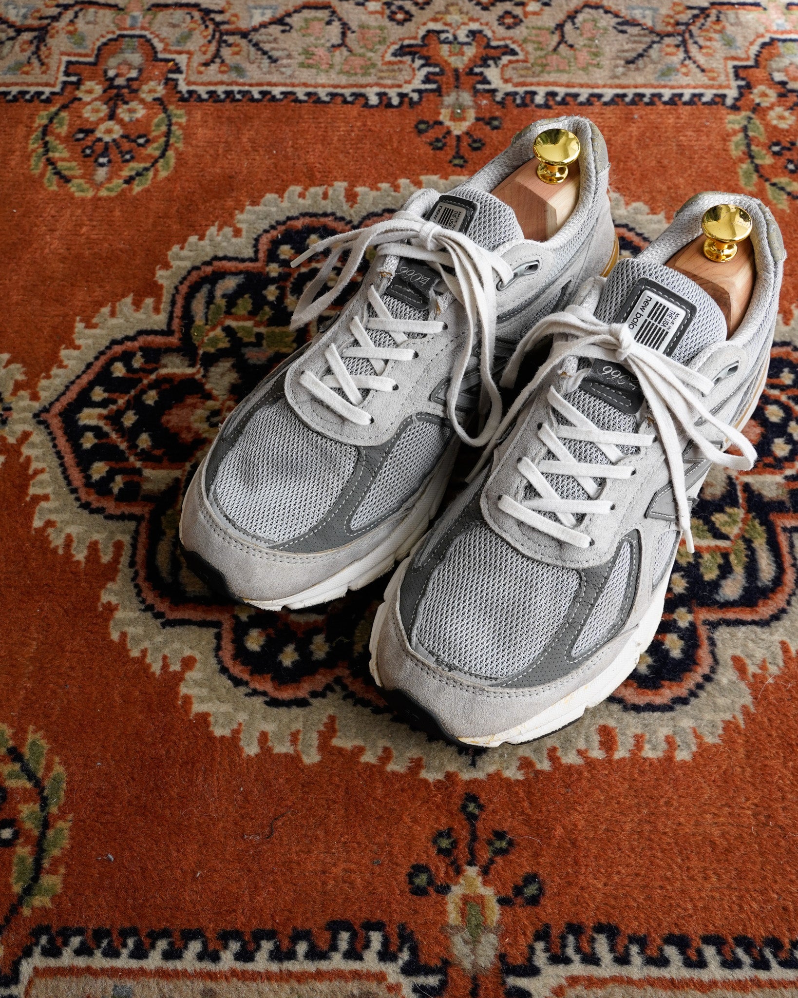 ●美品 ニューバランス 990 V4 made in usa 27.0 グレー Made in USA 990v4 - New Balance