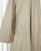 80s Burberrys "Single Raglan Sleeve" Cotton Balmacaan Coat with Belt