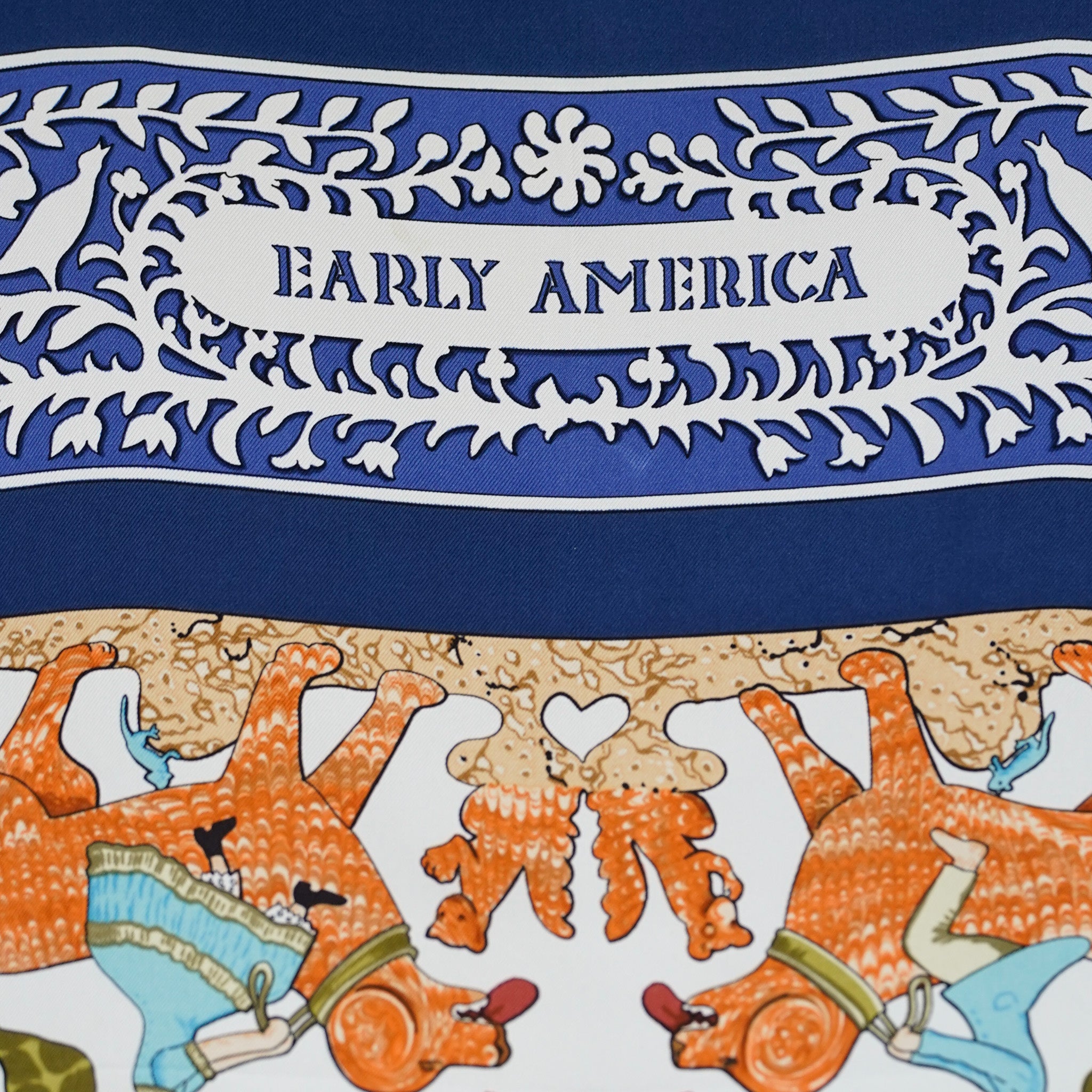 か*菊様 エルメス カレ90 EARLY AMERICA 【公式通販】