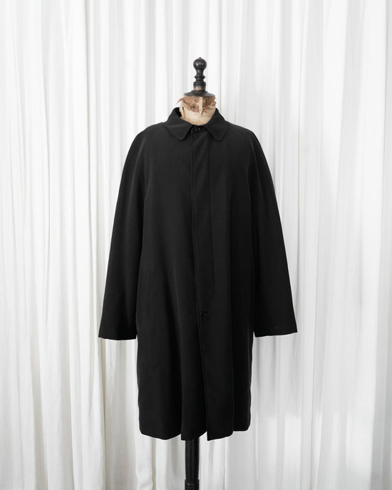 90s allegri "Design by Martin Margiela" Padded Raglan Balmacaan Coat  Made in ITARY
