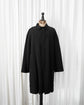 90s allegri "Design by Martin Margiela" Padded Raglan Balmacaan Coat  Made in ITARY