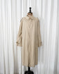 80s allegri "Design by Giorgio Armani" moda impermeabile "OSLO DOUBLE" Cotton Trench Coat Made in ITARY