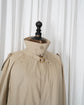80s allegri "Design by Giorgio Armani" moda impermeabile "OSLO DOUBLE" Cotton Trench Coat Made in ITARY