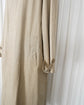 80s allegri "Design by Giorgio Armani" moda impermeabile "OSLO DOUBLE" Cotton Trench Coat Made in ITARY