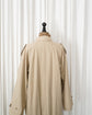 80s allegri "Design by Giorgio Armani" moda impermeabile "OSLO DOUBLE" Cotton Trench Coat Made in ITARY
