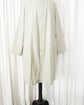 80s allegri  Technical Cotton Raglan Long Coat Made in ITARY