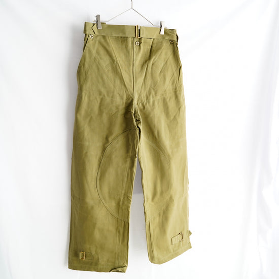 1940~50’s French Vintage M-38 motorcycle trousers "Dead stock"