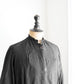 1940’s French Vintage Collarless black work dress