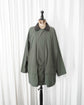 90s Loro Piana "HORSEY" Storm System Field Jacket Leather Collar  with Chin Strap