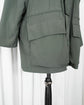 90s Loro Piana "HORSEY" Storm System Field Jacket Leather Collar  with Chin Strap