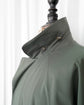 90s Loro Piana "HORSEY" Storm System Field Jacket Leather Collar  with Chin Strap
