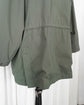 90s Loro Piana "HORSEY" Storm System Field Jacket Leather Collar  with Chin Strap