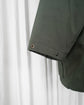 90s Loro Piana "HORSEY" Storm System Field Jacket Leather Collar  with Chin Strap