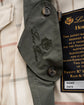 90s Loro Piana "HORSEY" Storm System Field Jacket Leather Collar  with Chin Strap
