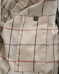 90s Loro Piana "HORSEY" Storm System Field Jacket Leather Collar  with Chin Strap