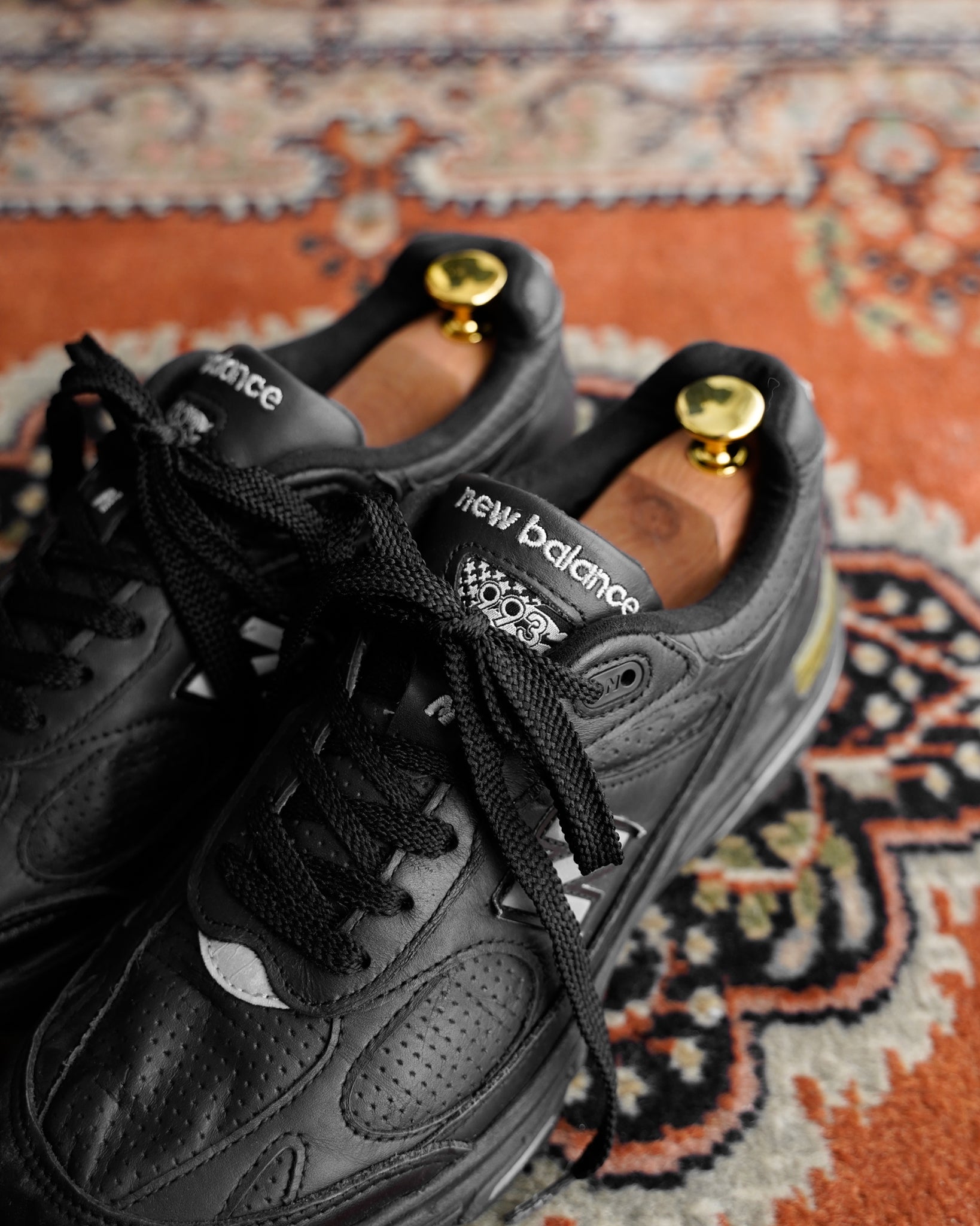 New Balance 993 ブラック New Balance 993 Made In USA 'Black White' - New Balance - MR993BK