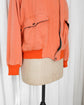 80s Italian Color Blocked Cotton Sweatshirt Made in ITARY  "Massimo Osti / Boneville Inspiration Source"