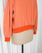 80s Italian Color Blocked Cotton Sweatshirt Made in ITARY  "Massimo Osti / Boneville Inspiration Source"