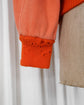 80s Italian Color Blocked Cotton Sweatshirt Made in ITARY  "Massimo Osti / Boneville Inspiration Source"