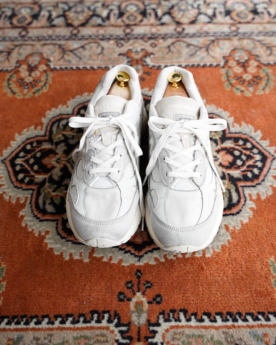 NEW BALANCE 992 WHITE 27.5CM U.S.A.