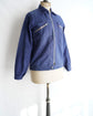 French Vintage Blue work cotton jacket
