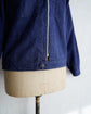 French Vintage Blue work cotton jacket