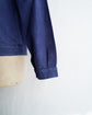 French Vintage Blue work cotton jacket