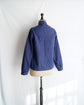 French Vintage Blue work cotton jacket