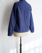 French Vintage Blue work cotton jacket