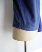 French Vintage Blue work cotton jacket