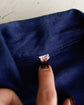 French Vintage Blue work cotton jacket