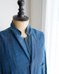 20th century French antique Indigo linen maquignon coat