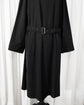 90s GIORGIO ARMANI CLASSICO "Loro Piana STORM SYSTEM" Wool Belted Long Coat MADE IN ITALY