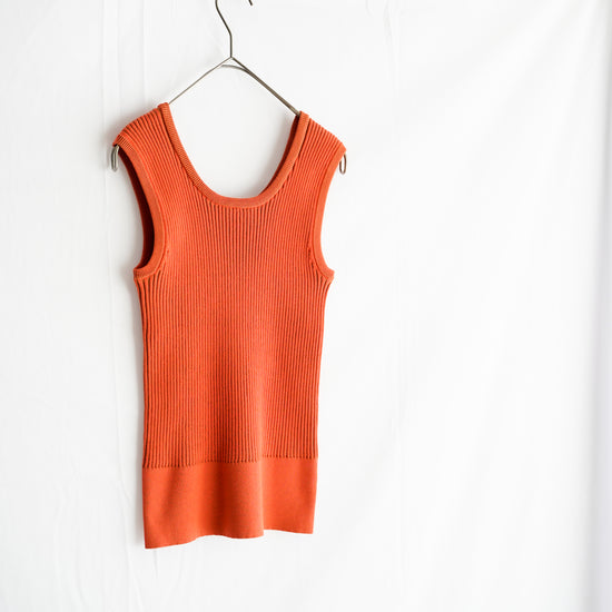 RIB KNIT TANKTOP