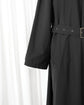 90s GIORGIO ARMANI CLASSICO "Loro Piana STORM SYSTEM" Wool Belted Long Coat MADE IN ITALY