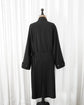 90s GIORGIO ARMANI CLASSICO "Loro Piana STORM SYSTEM" Wool Belted Long Coat MADE IN ITALY