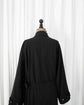 90s GIORGIO ARMANI CLASSICO "Loro Piana STORM SYSTEM" Wool Belted Long Coat MADE IN ITALY