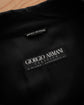 90s GIORGIO ARMANI CLASSICO "Loro Piana STORM SYSTEM" Wool Belted Long Coat MADE IN ITALY