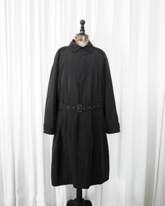 ARMANI COLLEZIONI  Loro Piana STORM SYSTEM® Belted Long Raglan Coat Made in ITARY