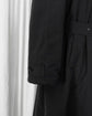 ARMANI COLLEZIONI  Loro Piana STORM SYSTEM® Belted Long Raglan Coat Made in ITARY