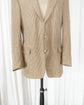Polo by Ralph Lauren  Silk Houndstooth Tweed Tailored Jacket Made in Spain