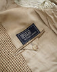 Polo by Ralph Lauren  Silk Houndstooth Tweed Tailored Jacket Made in Spain