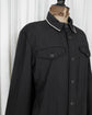 ARMANI COLLEZIONI Water Repellent Piping Trimmed Shirt Jacket