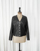 90s agnes b. Lambskin Leather Jacket "Made in France"