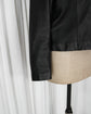 90s agnes b. Lambskin Leather Jacket "Made in France"