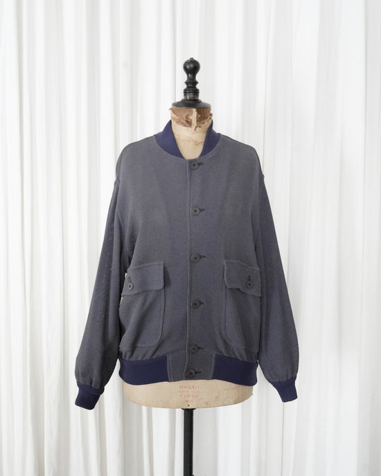 80s AGNONA  Cotton Nylon Valster Jacket Made in ITARY